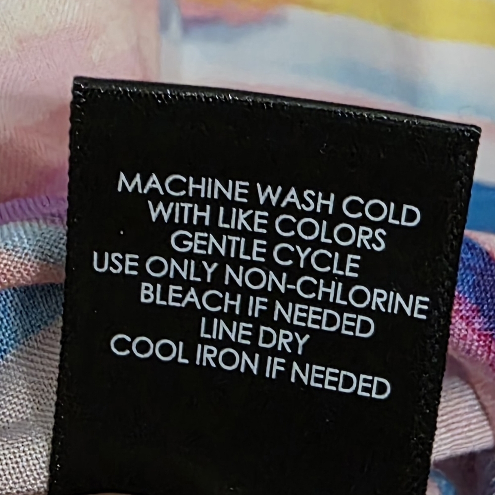 Torrid Harper Pullover Multicolor Striped Blouse with Button Detail - Picture 7 of 7